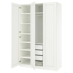 Гардероб PAX/GULLABERG IKEA, 150x60x236 см, белый