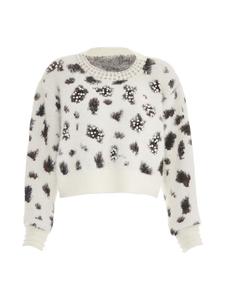 Женский вязаный свитер бежевого цвета faina