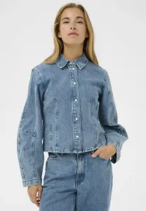 Блузка vallis на пуговицах Kaffe, Blue Washed Denim