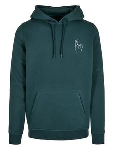 Толстовка Mister Tee, цвет bottlegreen