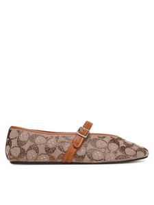 Балетки Mary Jane CBP01 Coach, коричневый