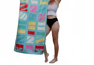 Пляжное полотенце Sunshine Quick Dry, цвет "Радуга" Katydid, Rainbow