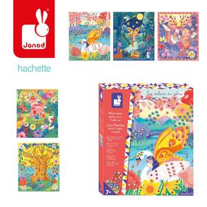 Janod, Креативный набор мини-украшений, Secret Garden