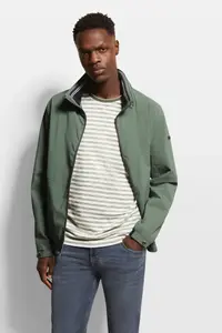 Блузон bugatti, с капюшоном, со складным капюшоном, цвет Moos