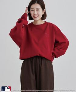 Эксклюзивный свитер с круглым вырезом и эмблемой от MLB Coen, цвет Red