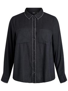 Блуза Zizzi Esmile, черный