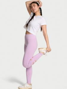 Леггинсы с вырезом Relay Pink, hushed lilac marl