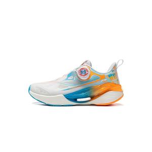 Кроссовки для бега для детей дошкольного возраста LINING YOUNG, белый/синий/оранжевый