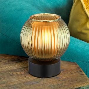 Настольная лампа Globo Lighting Zumba, цветное стекло/железо - 1 свет - зеленый