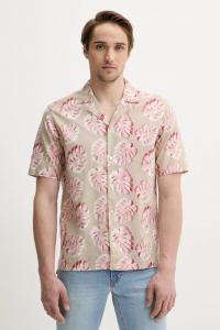 Льняная рубашка Marc O'Polo, бежевый