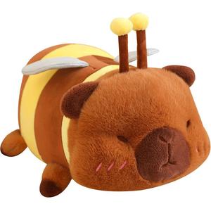 Плюшевая кукла милая пчела капибара молочная баночка 35см/50см высота Love of wormwood