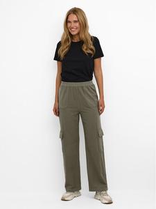 Тканевые брюки стандартного кроя Kaffe, зеленый