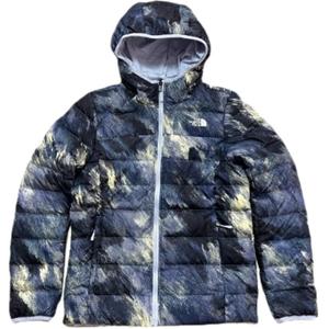 Пуховик женский синий THE NORTH FACE