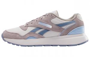 Низкие повседневные кроссовки для бега женские сине-серые Reebok