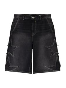 Мешковатые джинсы Bershka, Black Denim