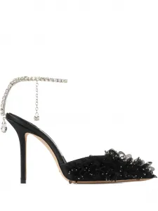 Туфли Saeda 100 Jimmy Choo, черный
