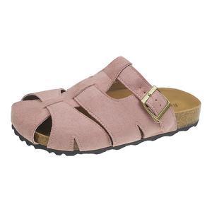 Тихие, износостойкие сандалии с закрытым носком для женщин WUJI, Pink