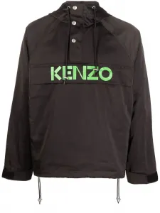 Куртка с капюшоном и логотипом KENZO, черный