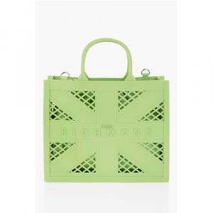 Зеленая полиэтиленовая сумка-тоут John Richmond, Green