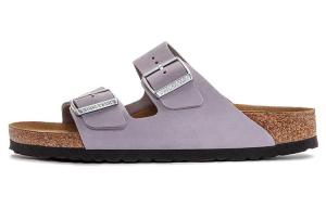 Birkenstock Сандалии Arizona Softbed Nubuck Leather Purple Fog Women's