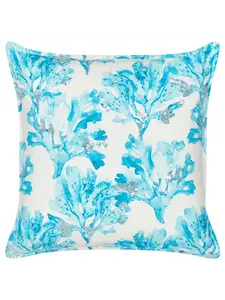 Декоративная подушка Beliani Deko ROCKWEED, цвет weiß/blau