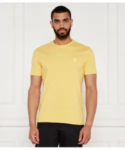 Истории о футболках Regular fit Boss Orange, желтый