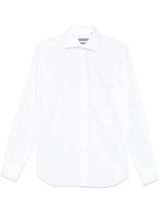 Хлопковая рубашка Corneliani, белый