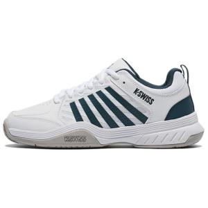 K·SWISS Kswiss мужские теннисные кроссовки low top белый синий