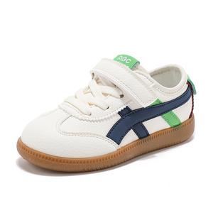 Легкие амортизирующие нескользящие детские повседневные кроссовки Kids' ABC KIDS, белый/синий/зеленый