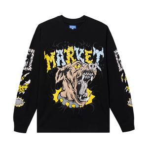 Футболка с длинными рукавами Warped Beware, черная