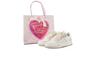 Adidas Neo Кроссовки для скейтбординга Entrap, нескользящие, износостойкие, легкие, розовые, белые, унисекс