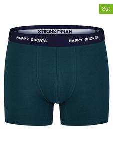 Happy Shorts Комплект из 2 штук: боксерские шорты темно-синего и темно-зеленого цвета
