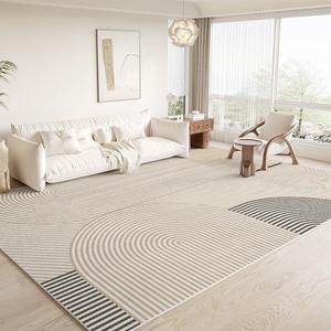 Budis Ковер 140х200 см для гостиной/спальни, faux wool, утолщенный, в скандинавском стиле