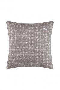 Наволочка из хлопка L BLOCK Greyge 65 х 65 см Lacoste, серый