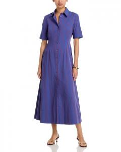 Джоан Платье в полоску STAUD, мультиколор