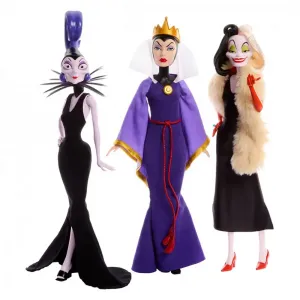 Детская кукла Mattel Games Disney Villains Pack 3 100th Anniversary doll, фиолетовый