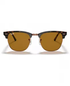 Солнцезащитные очки, RB3016 CLUBMASTER Ray-Ban, коричневый