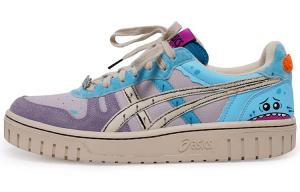 Кроссовки Asics Rick And Morty X Asics Court-MZ Unisex Sneakers Blue/Purple