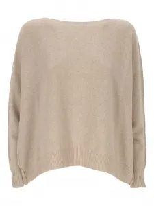 Свитер с вырезом-лодочкой D.Exterior, нейтральный