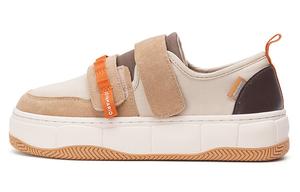 Кеды, скейтборд обувь женская низкая Joy&Mario, цвет Apricot