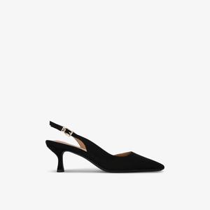 Туфли-Лодочки Aria low 2 из замши с открытой пяткой Kg Kurt Geiger, черный