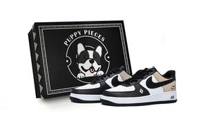 Nike Кроссовки Air Force 1 Low Top для скейтбординга унисекс, белые