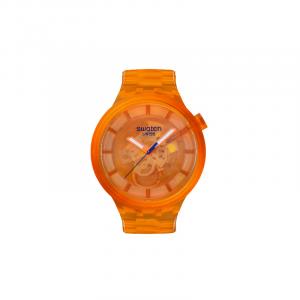 SWATCH Часы Men 47mm Orange Watch SB05O103, Orange