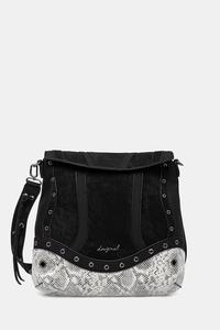 Сумка с нашивкой SNAKE PATCH JERSEY 2 Desigual, черный