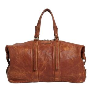 DSQUARED 2 DSQUARED2 Кожаная дорожная сумка с эффектом поношенности