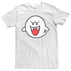 Мужская футболка с короткими рукавами Nintendo Super Mario Boo Licensed Character, белый