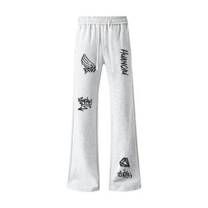 Повседневные брюки Unisex Moderate Scimitar HUANQIU, белый heather серый