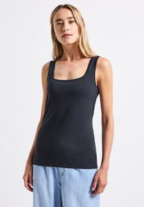 Топ Street One MIT SQUARE NECK, Blau/Blue