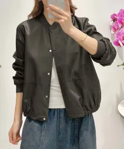 Бомбер aimoha -select-/PU Matte Aimoha - Select -, цвет Khaki