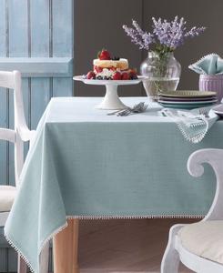 Скатерть Lenox French Perle 60" x 102" Macy's, цвет ice blue